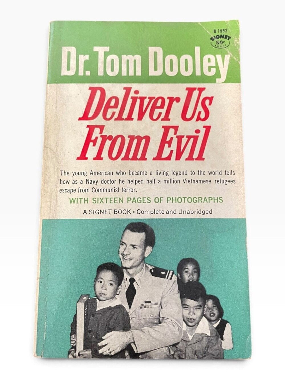 Dr. Tom Dooley Deliver Us From Evil 1961 Signet Paperback Vietnam First Printing